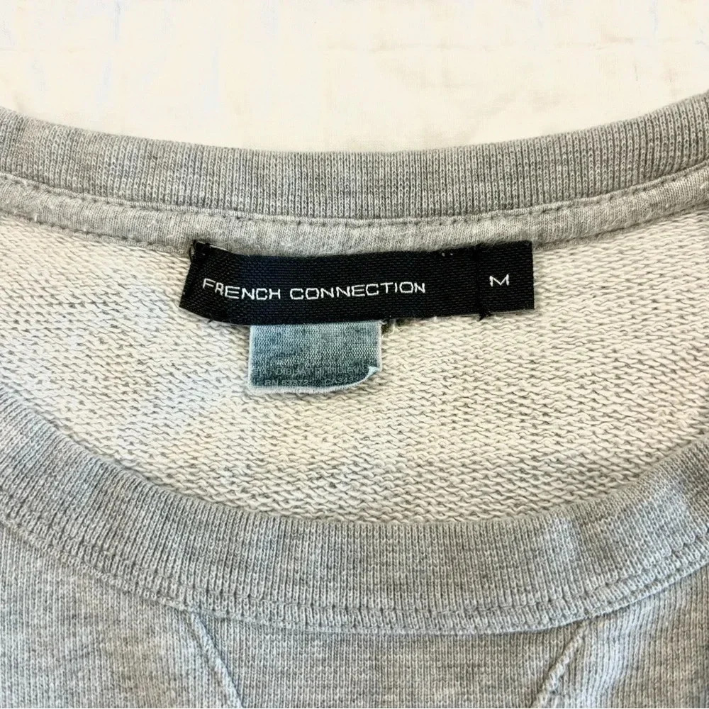 French Connection | Palm Tree Party Sweatshirt | Sz M - Picture 5 of 6